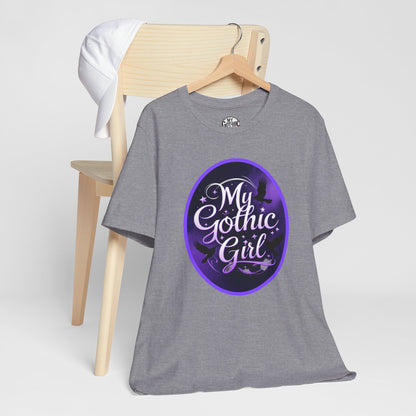 My Gothic Girl Poetic Goth Graphic Tee – Dark Alt Aesthetic Streetwear Fashion