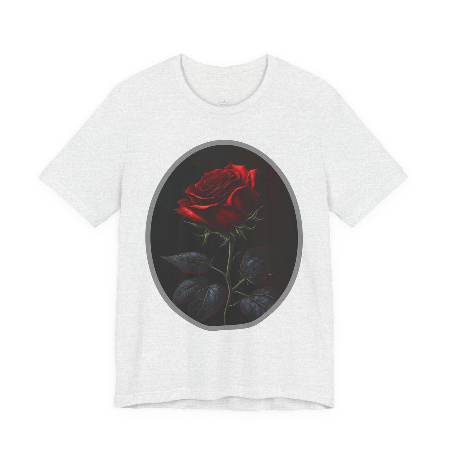 My Gothic Girl T-Shirts for Women & Men "Linda's Red Rose" Dark Aesthetic & Alternative Tees – My Gothic Girl