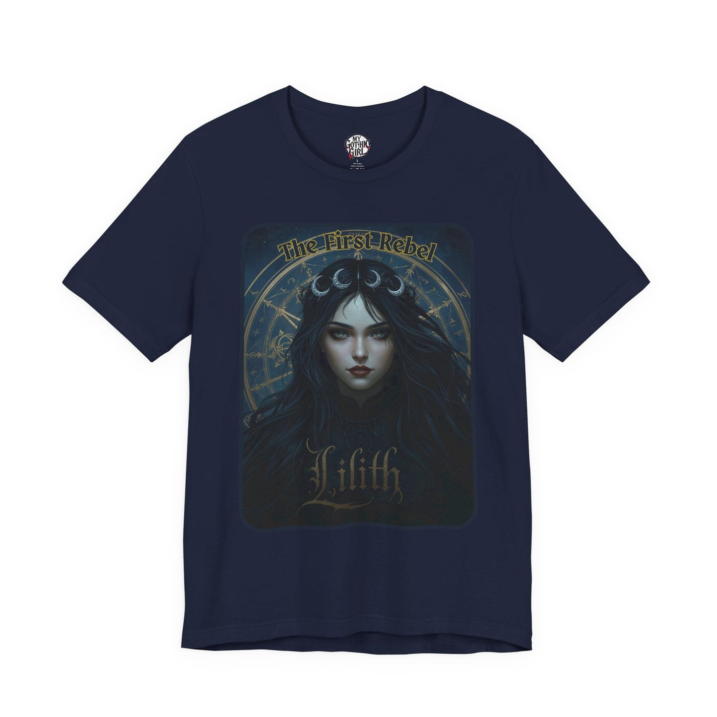 The First Rebel -"Lilith" Graphic T-Shirt – Alt Aesthetic Poetic Goth Street-wear