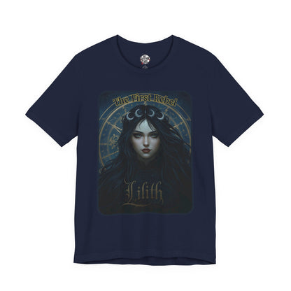 The First Rebel -"Lilith" Graphic T-Shirt – Alt Aesthetic Poetic Goth Street-wear