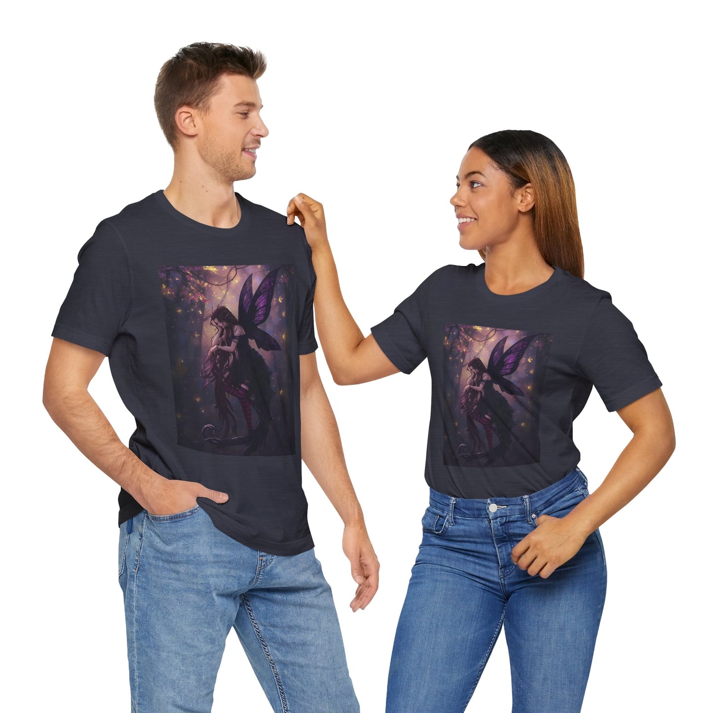 My Gothic Girl "Gothic Fairy" Graphic T-Shirt Unisex Gothic Dark Fashion Casual Wear