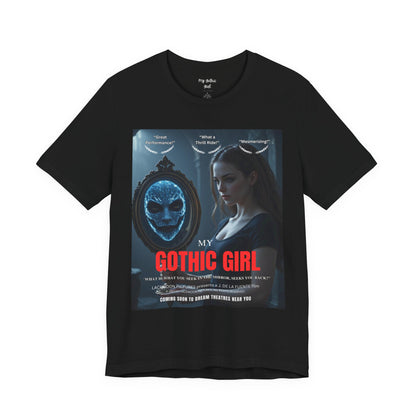 My Gothic Girl "Movie Poster" Graphic Tee – Gothic Streetwear, Whimsy Goth, Dark Poetry Alt Fashion