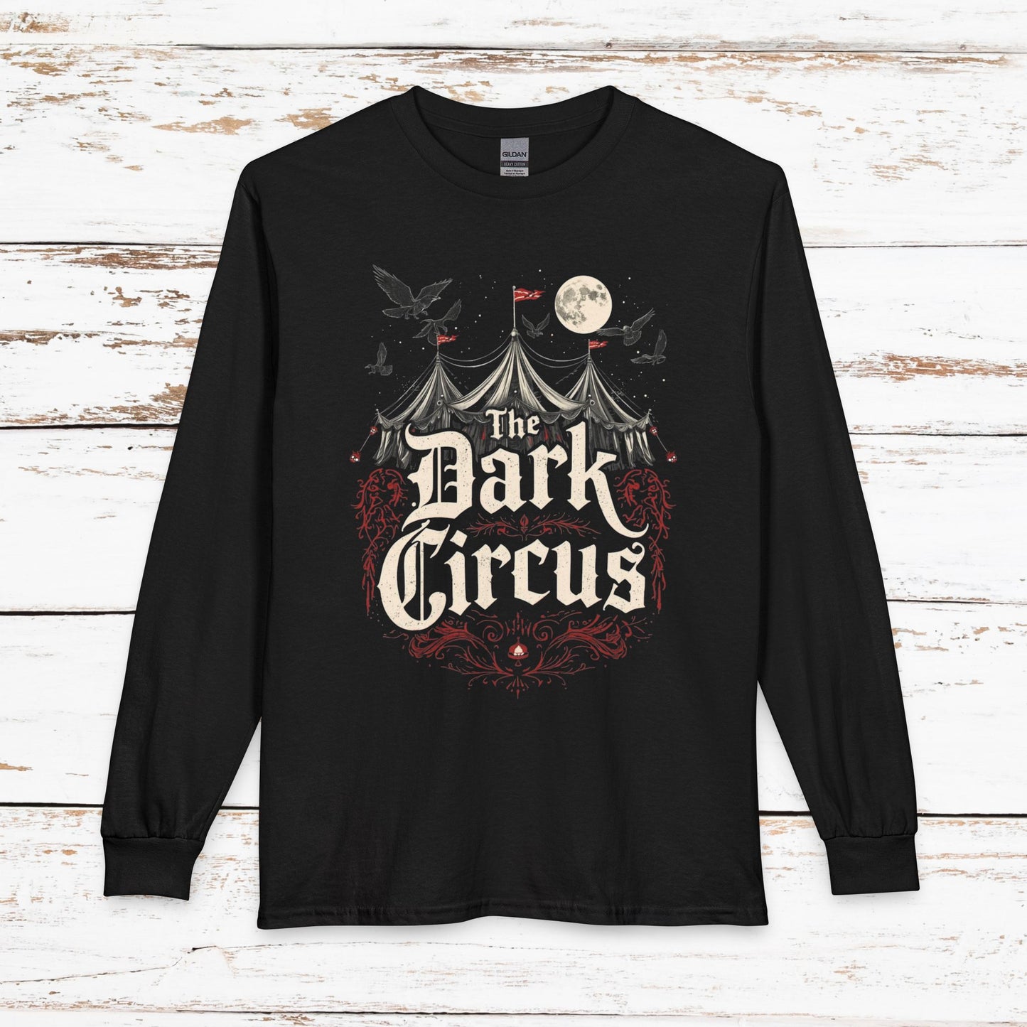 The Dark Circus Gothic Long Sleeve T-Shirt