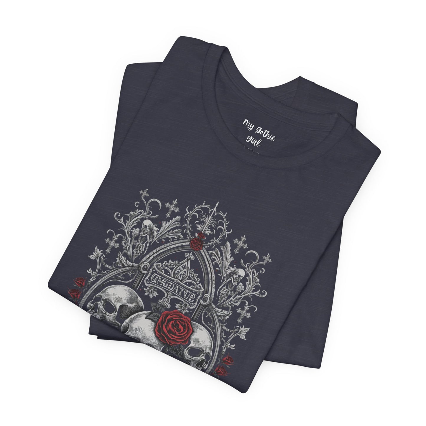 Skull & Roses Gothic Tee