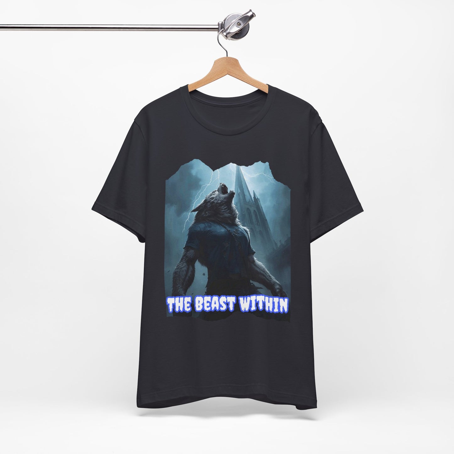 My Gothic Girl "The Beast Within" Graphic T-Shirt Unisex Gothic Dark Fashion Casual Wear