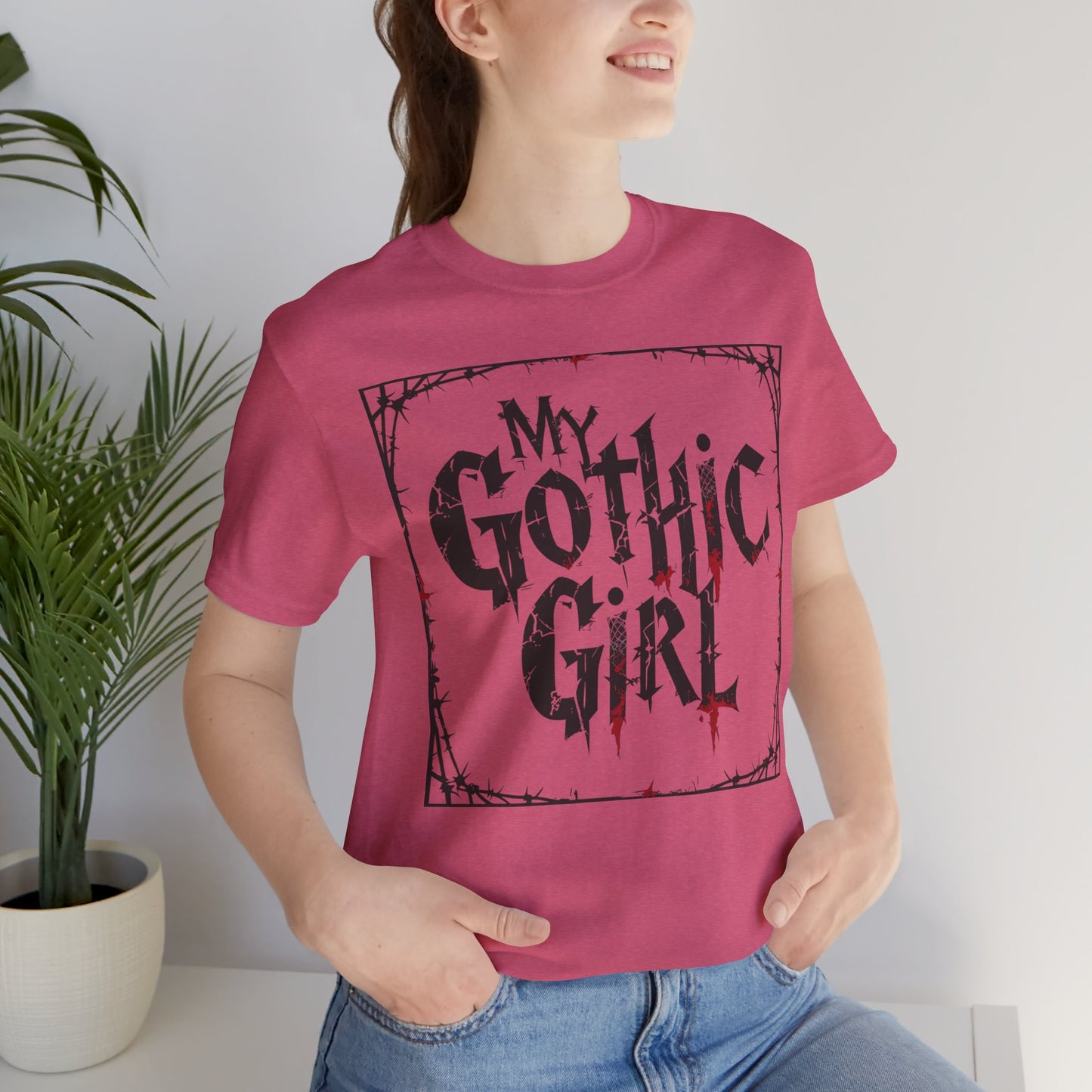 My Gothic Girl Graphic Poetic Goth Graphic Tee – My Gothic Girl