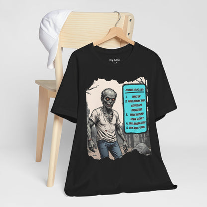 My Gothic Girl "Zombie: To Do List"  – Whimsy Goth Streetwear, Dark Poetry Fashion, Alt Aesthetic Apparel