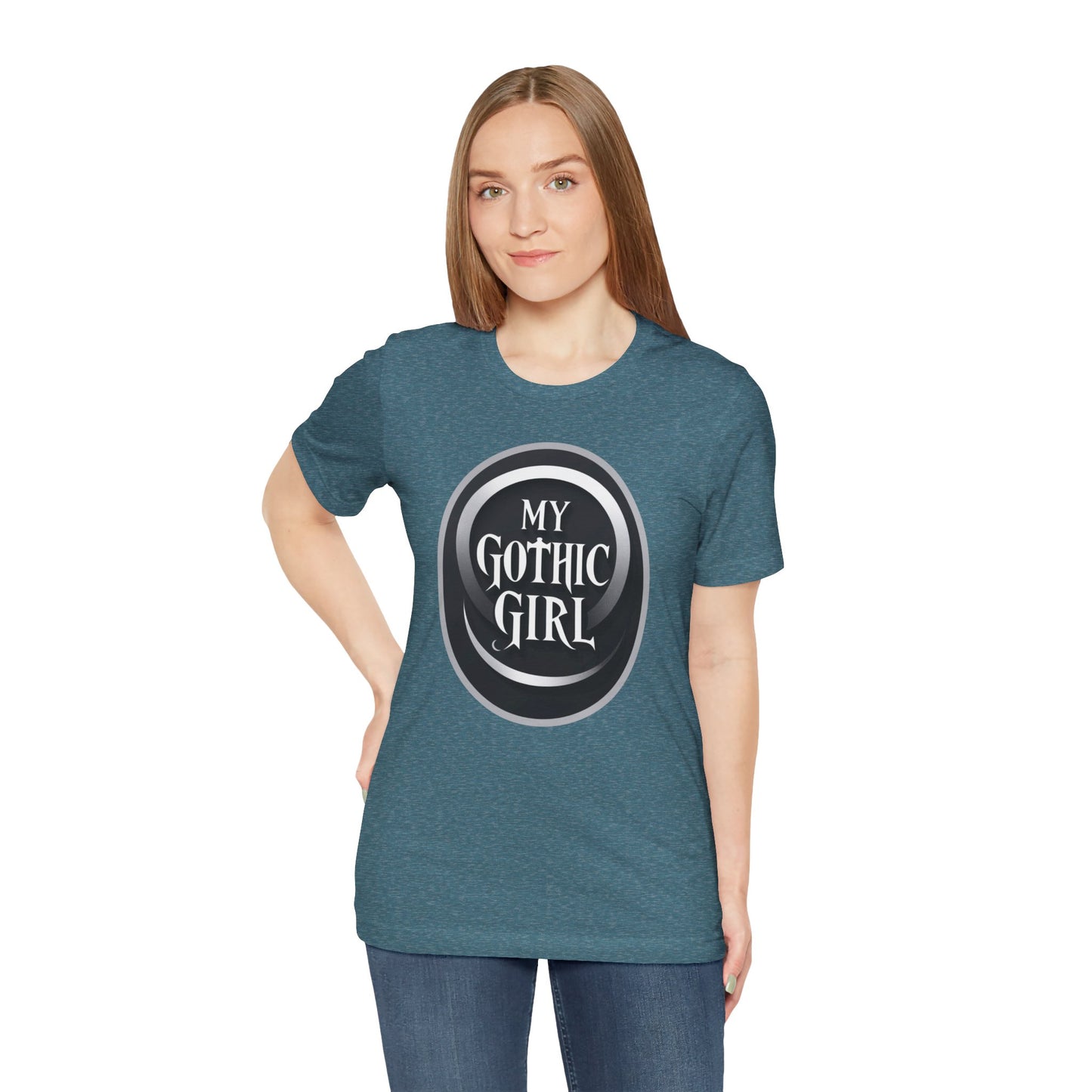 My Gothic Girl Poetic Goth Graphic Tee – Dark Alt Aesthetic Streetwear Fashion