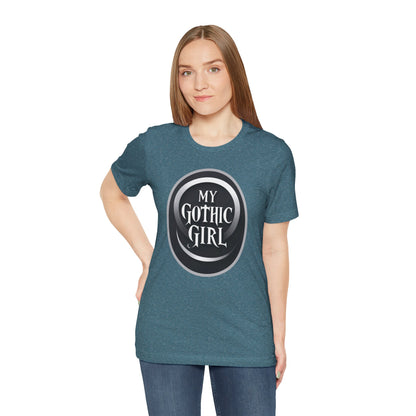 My Gothic Girl Poetic Goth Graphic Tee – Dark Alt Aesthetic Streetwear Fashion