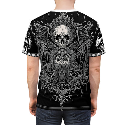 Skull & Filigree Tee by My Gothic Girl – Gothic Fashion Top