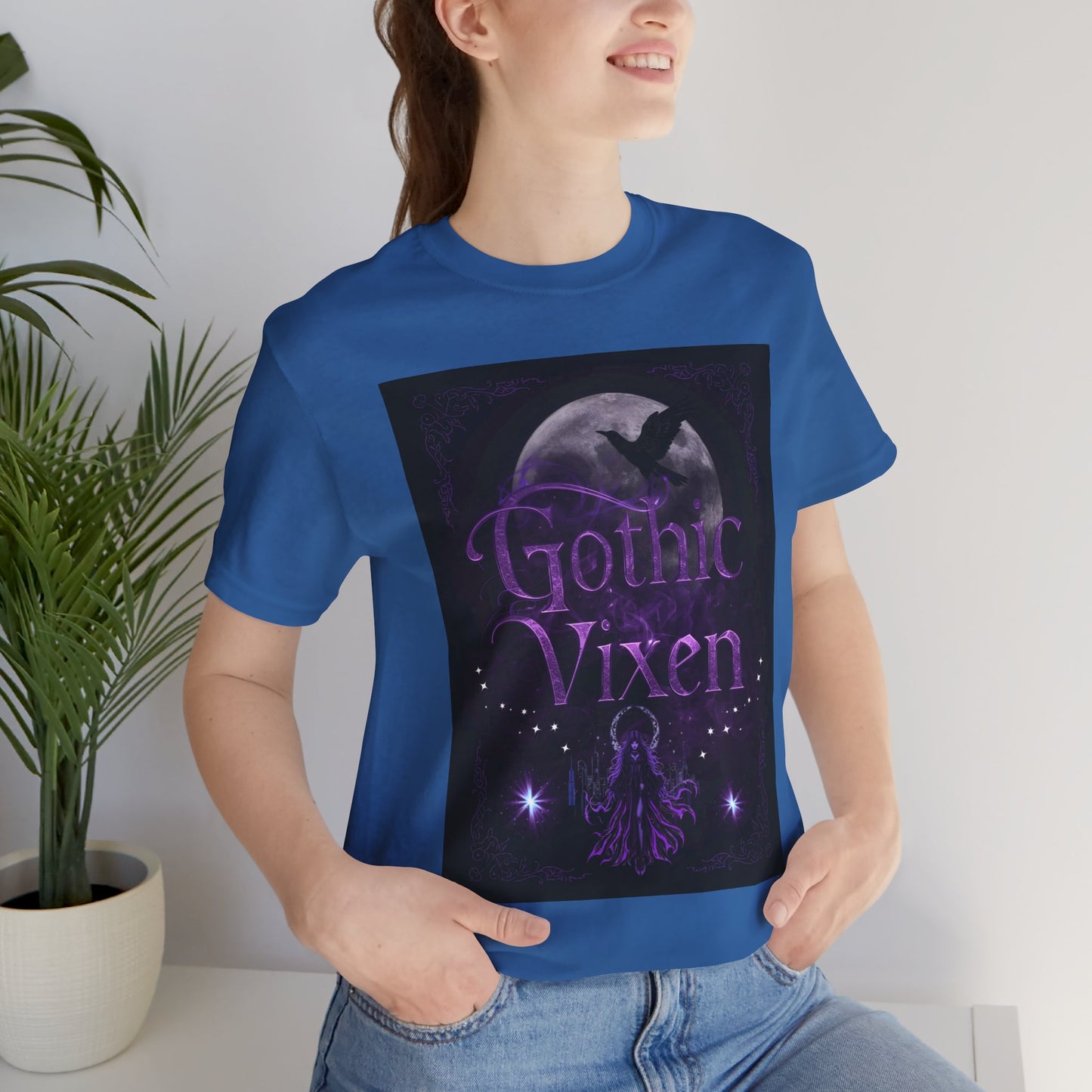 My Gothic Girl - "Gothic Vixen" Graphic T-Shirt – Alt Aesthetic Poetic Goth Street-wear