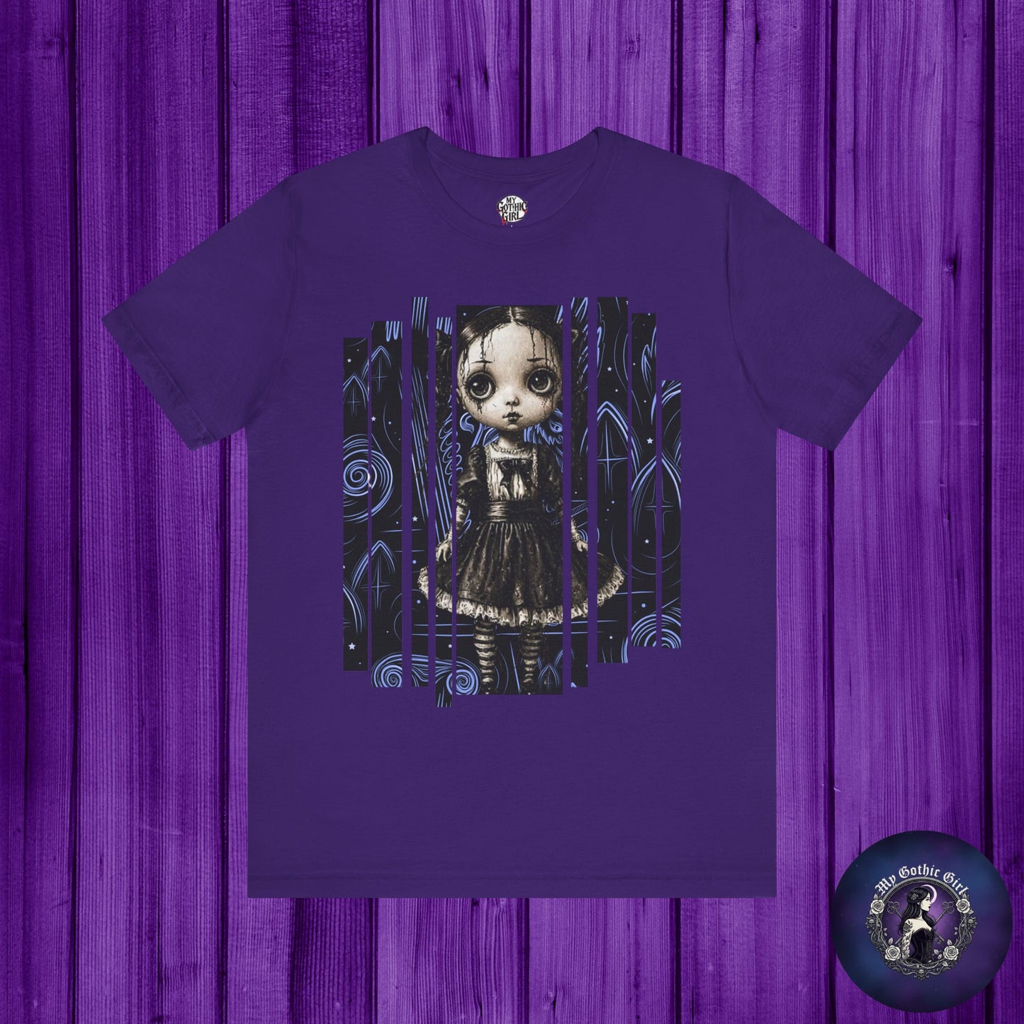 My Gothic Girl "Gothic Doll" Tee - Whimsy Goth, Gothic Fashion, Street Wear, Alt Design, Punk Fashion