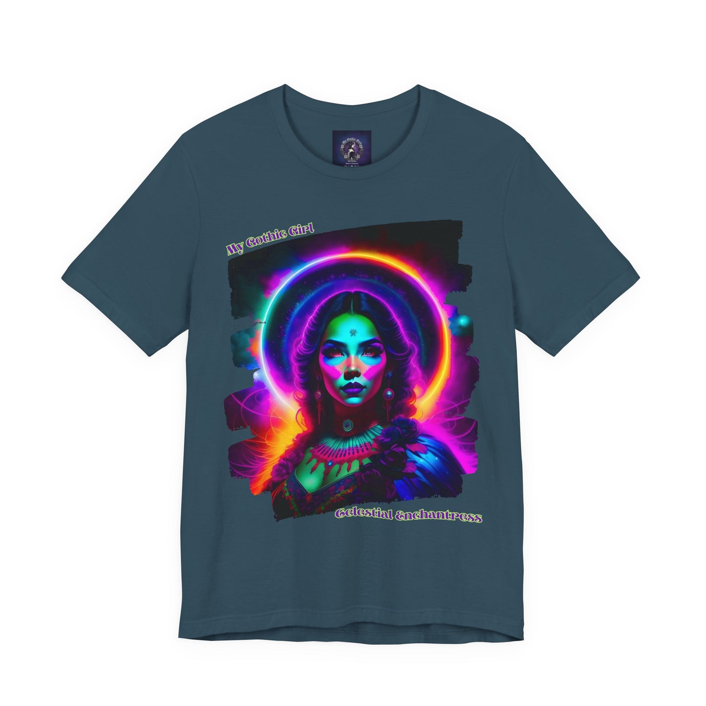 Celestial Enchantress Poetic Goth Graphic Tee – My Gothic Girl