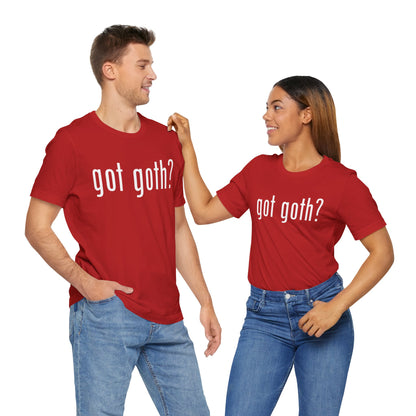 Gothic T-Shirts for Women & Men "got goth?" Dark Aesthetic & Alternative Tees – My Gothic Girl