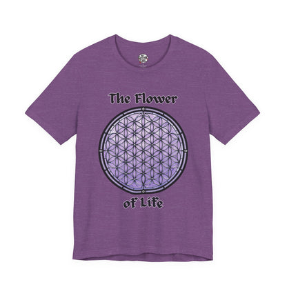 "The Flower of Life"  Gothic Graphic T-Shirt – Alt Aesthetic Poetic Goth Street-wear
