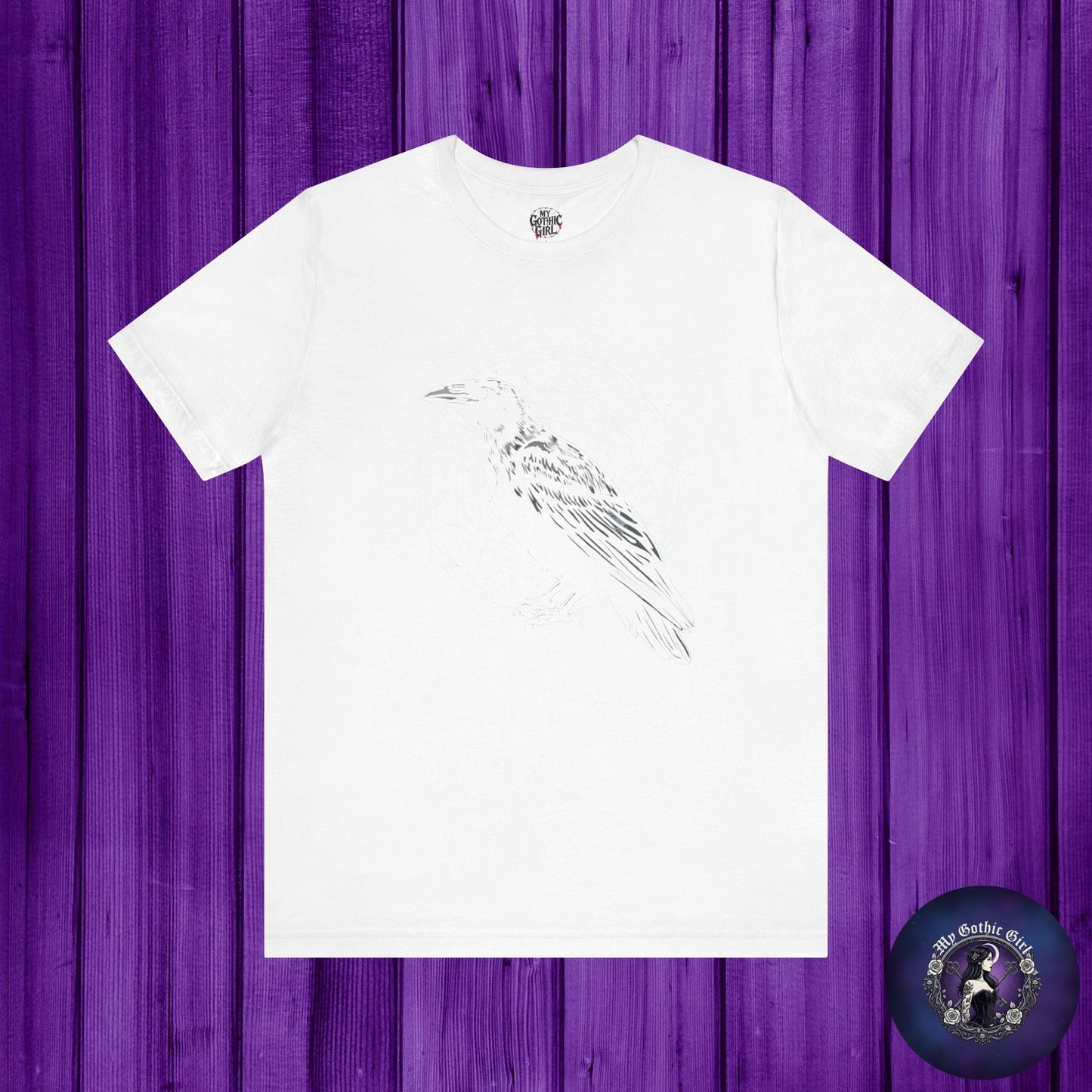 Thorn & Raven Gothic Graphic T-Shirt – Alt Aesthetic Poetic Goth Streetwear