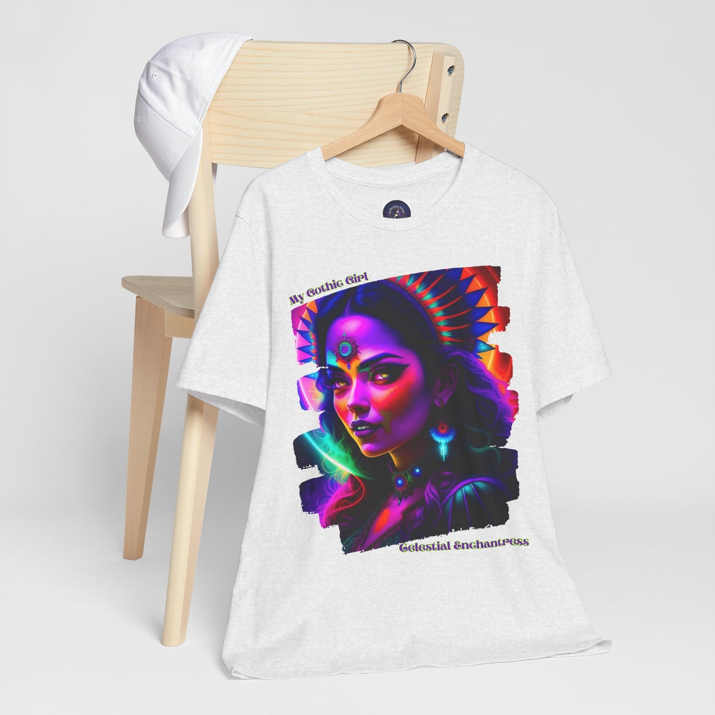 Celestial Enchantress Poetic Goth Graphic Tee – My Gothic Girl
