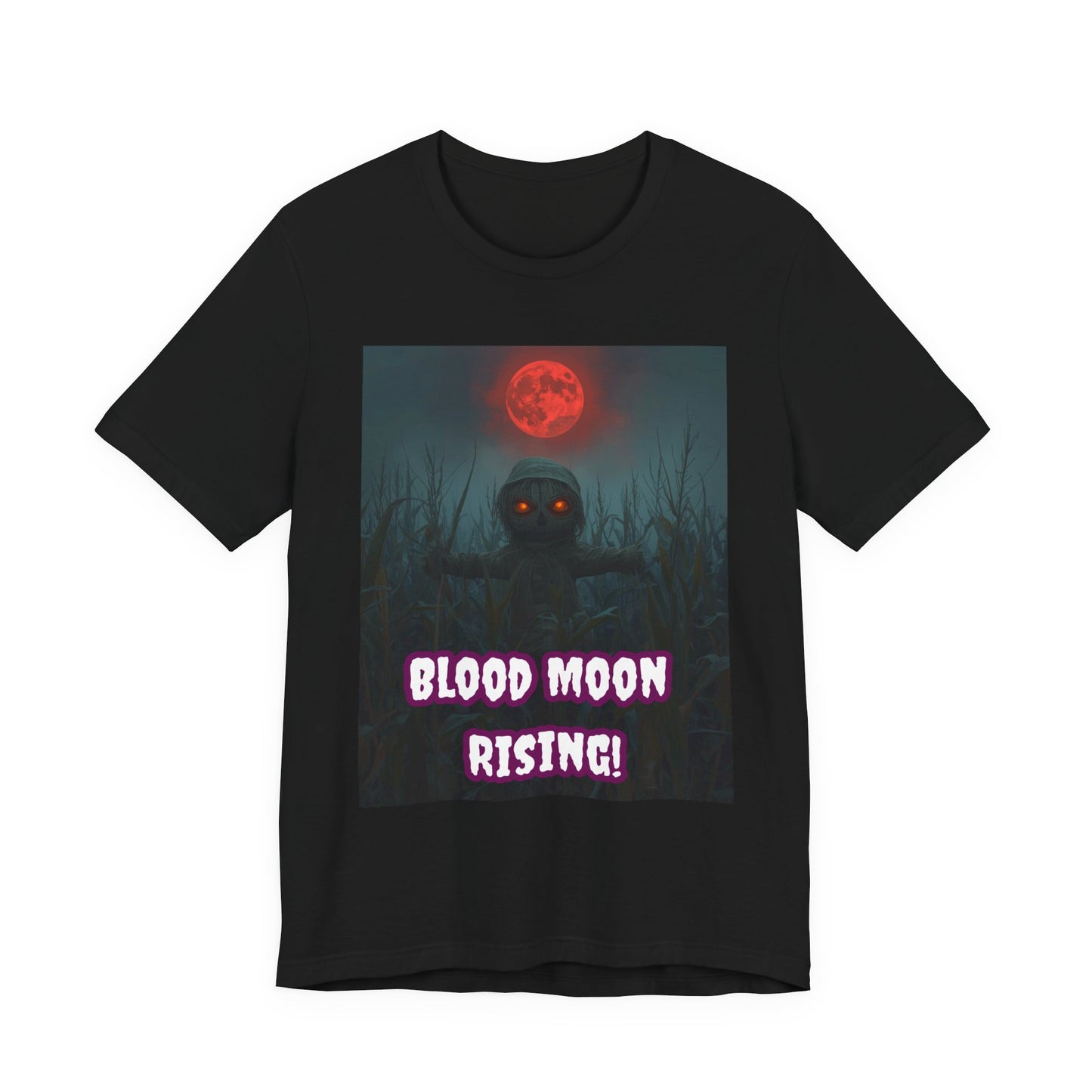 My Gothic Girl "Blood Moon Rising" Graphic T-Shirt Unisex Gothic Dark Fashion Casual Wear