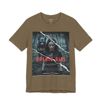 My Gothic Girl T-Shirt "Movie Poster" – Whimsy Goth Streetwear, Dark Poetry Fashion, Alt Aesthetic Apparel