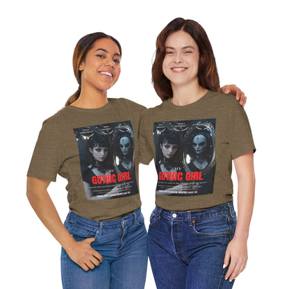 My Gothic Girl Graphic Tee – Whimsy Goth Streetwear, Dark Poetry Fashion, Alt Aesthetic Apparel