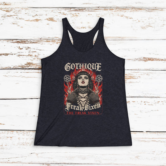 Gothique the Freak Vixen Racerback Tank — Gothic Vixen