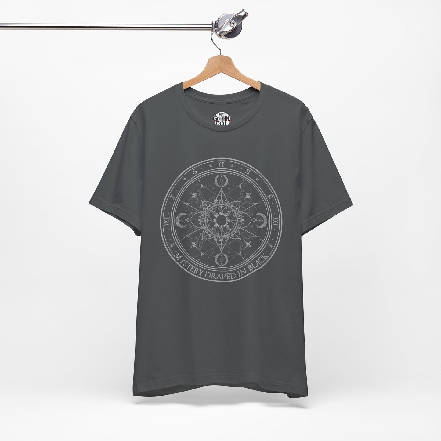 Copy of “Midnight Toy-maker's Creation” —hand-stitched Gothic doll Graphic T-Shirt – Alt Aesthetic Poetic Goth Street-wear