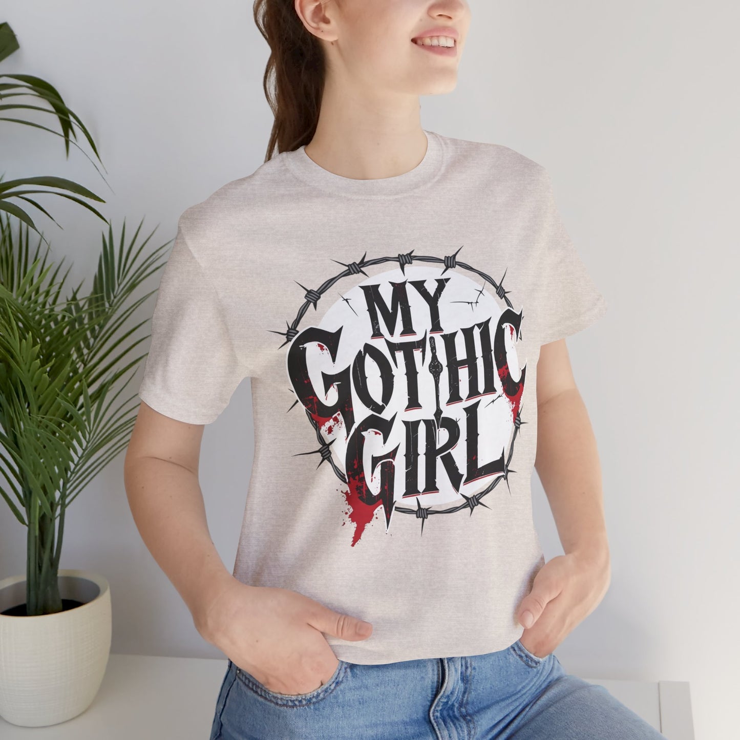 My Gothic Girl Graphic Poetic Goth Graphic Tee – My Gothic Girl