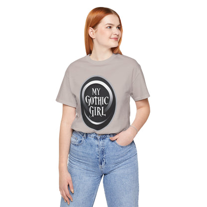 My Gothic Girl Poetic Goth Graphic Tee – Dark Alt Aesthetic Streetwear Fashion