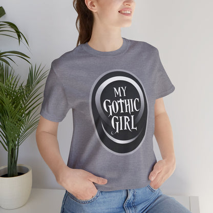 My Gothic Girl Poetic Goth Graphic Tee – Dark Alt Aesthetic Streetwear Fashion