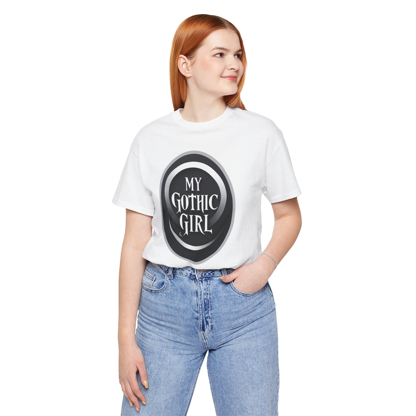 My Gothic Girl Poetic Goth Graphic Tee – Dark Alt Aesthetic Streetwear Fashion