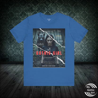 My Gothic Girl T-Shirt "Movie Poster" – Whimsy Goth Streetwear, Dark Poetry Fashion, Alt Aesthetic Apparel