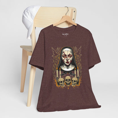 Nocturne Nun Gothic Pop Art T-Shirt