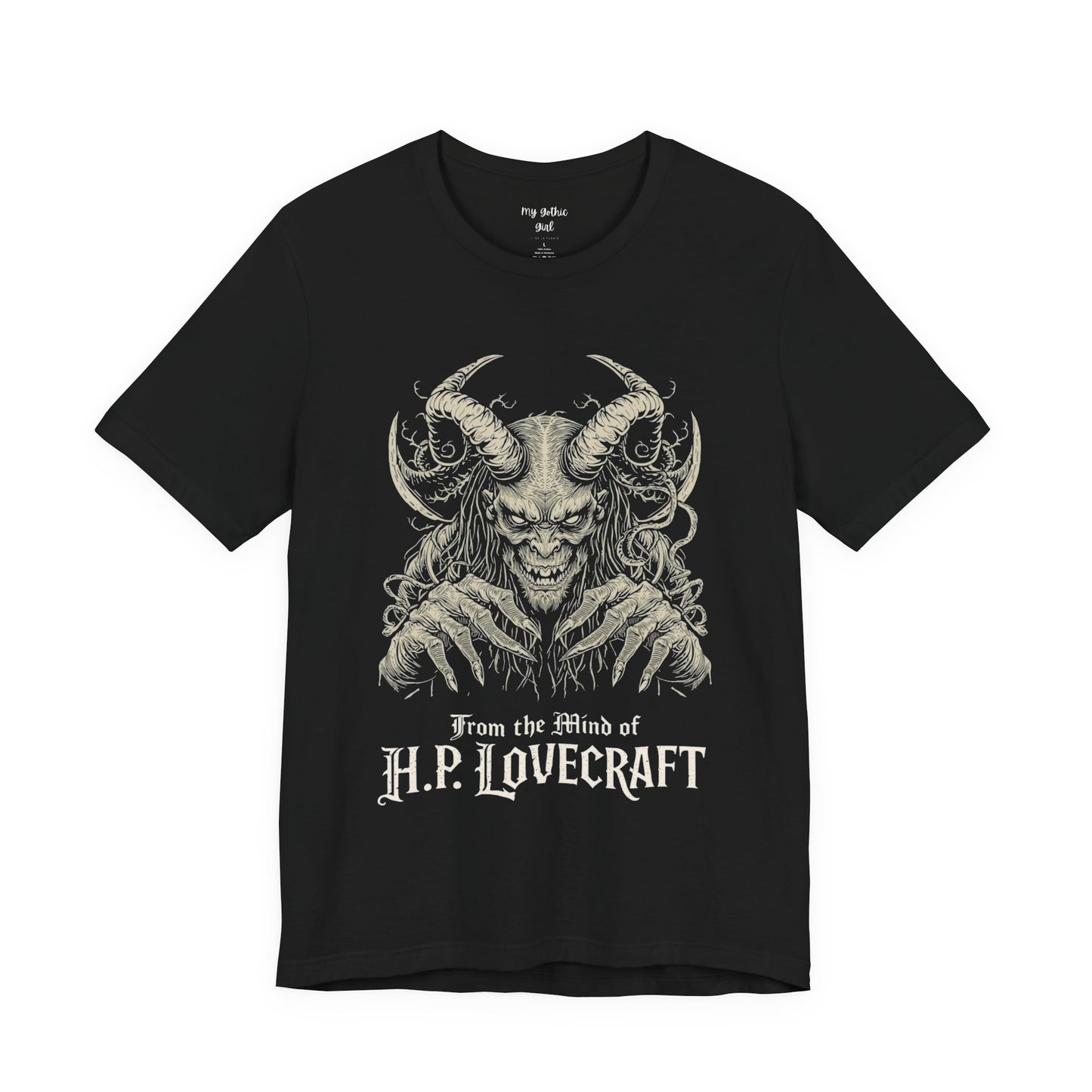 "From The Mind Of H.P. Lovecraft" Gothic Literary T-Shirt