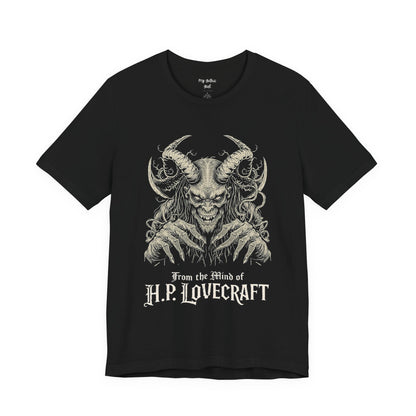 "From The Mind Of H.P. Lovecraft" Gothic Literary T-Shirt