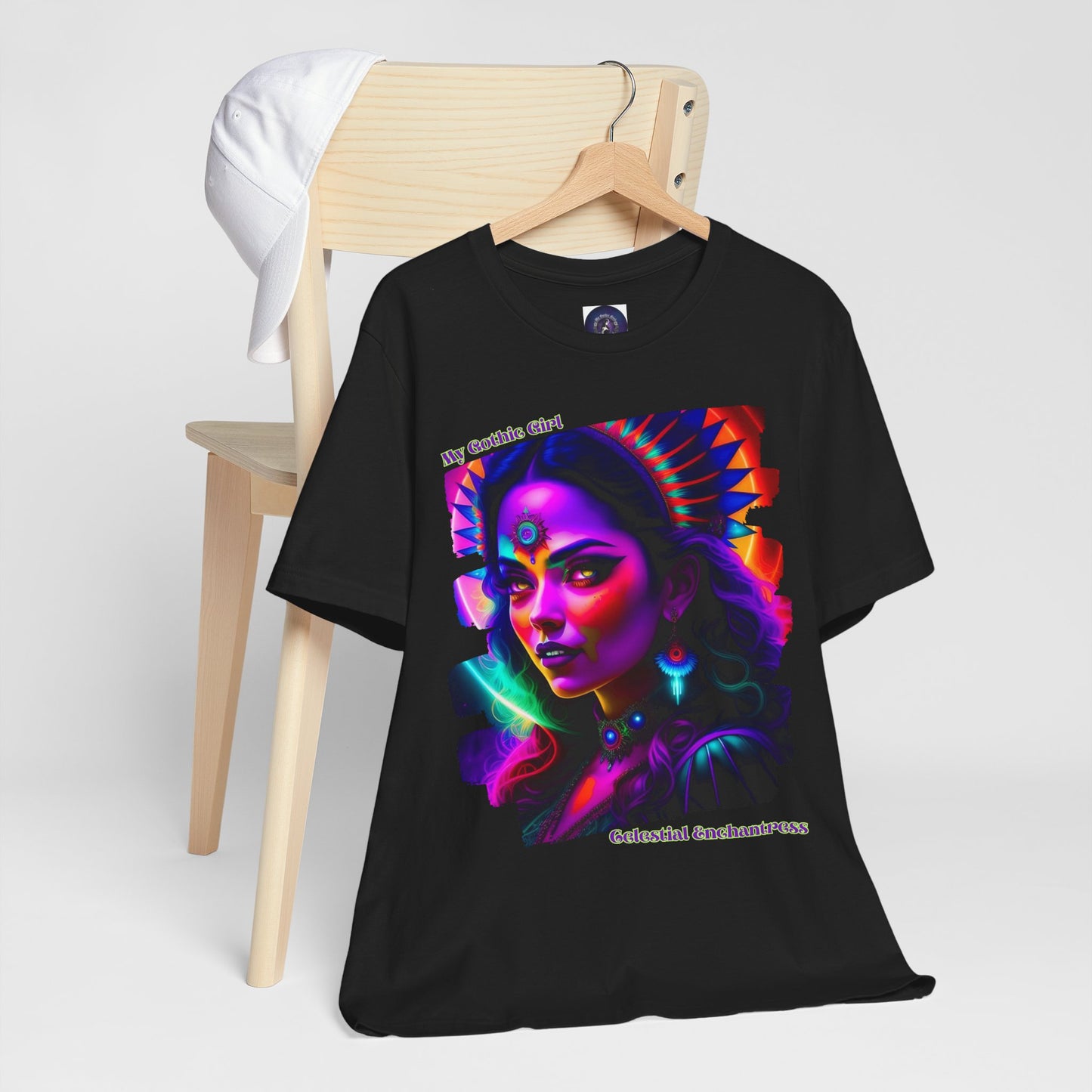 Celestial Enchantress Poetic Goth Graphic Tee – My Gothic Girl
