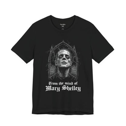 "From The Mind Of Mary Shelley" Gothic Literary Horror T-Shirt