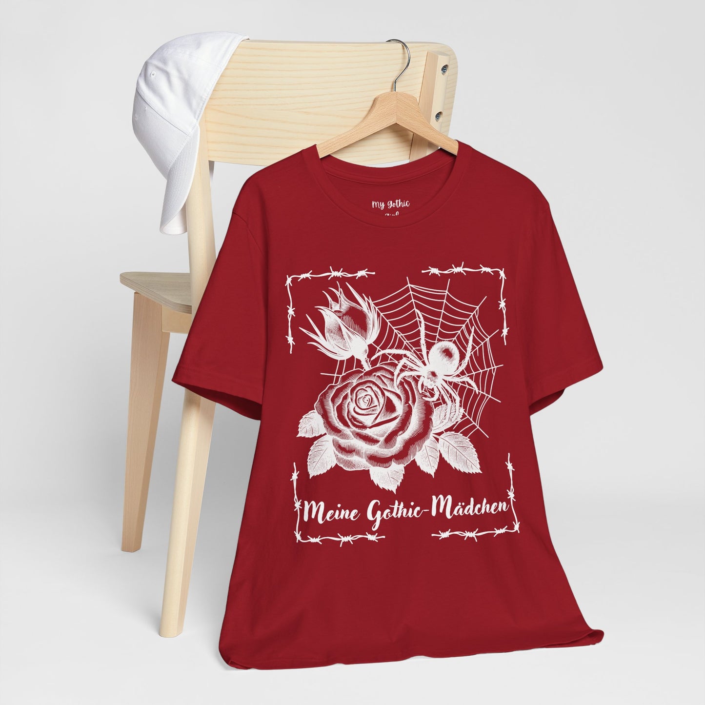 Gothic T-Shirts for Women & Men "Meine Gothic-Mädchen" Dark Aesthetic & Alternative Tees – My Gothic Girl