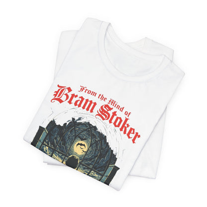 "From The Mind Of Bram Stoker" Gothic Literary Horror T-Shirt