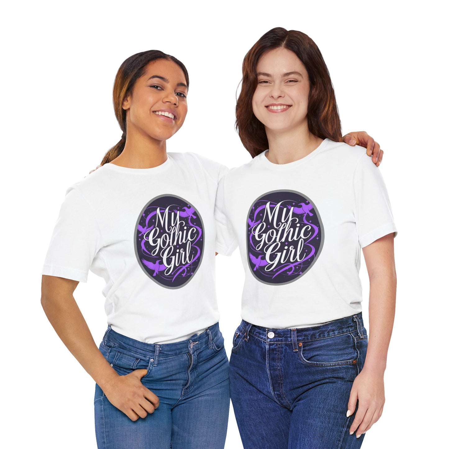 My Gothic Girl Poetic Goth Graphic Tee – Dark Alt Aesthetic Streetwear Fashion