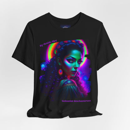 Celestial Enchantress Poetic Goth Graphic Tee – My Gothic Girl