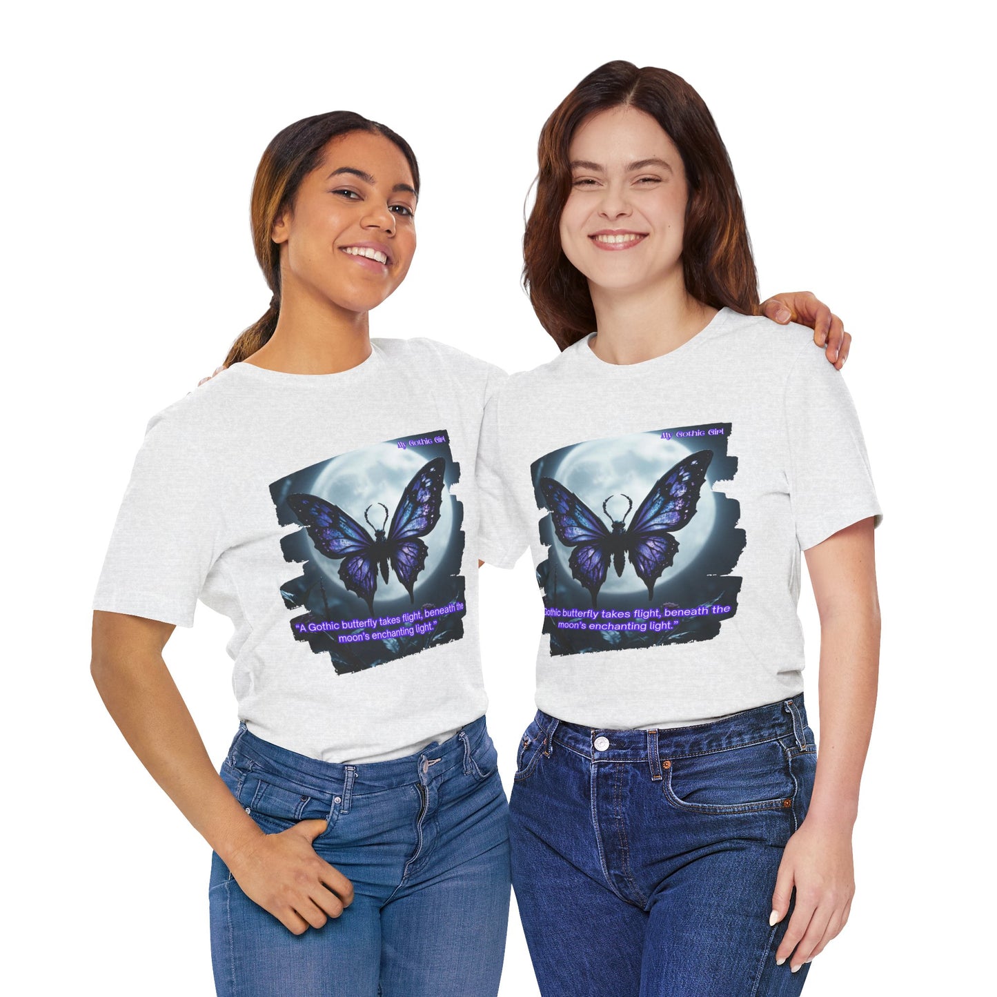 My Gothic Girl Graphic Tee – Whimsy Goth Streetwear, Dark Poetry Fashion, Alt Aesthetic Apparel