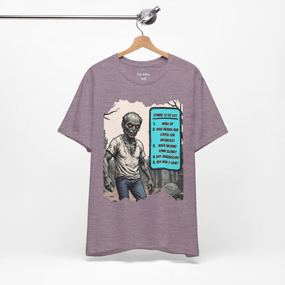 My Gothic Girl "Zombie: To Do List"  – Whimsy Goth Streetwear, Dark Poetry Fashion, Alt Aesthetic Apparel