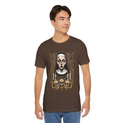Nocturne Nun Gothic Pop Art T-Shirt