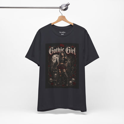 My Gothic Girl - Skater Girl Short Sleeve T Shirt