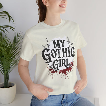 My Gothic Girl Graphic Poetic Goth Graphic Tee – My Gothic Girl