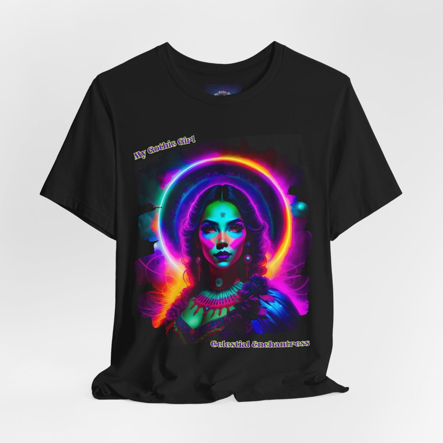 Celestial Enchantress Poetic Goth Graphic Tee – My Gothic Girl