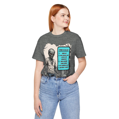 My Gothic Girl "Zombie: To Do List"  – Whimsy Goth Streetwear, Dark Poetry Fashion, Alt Aesthetic Apparel