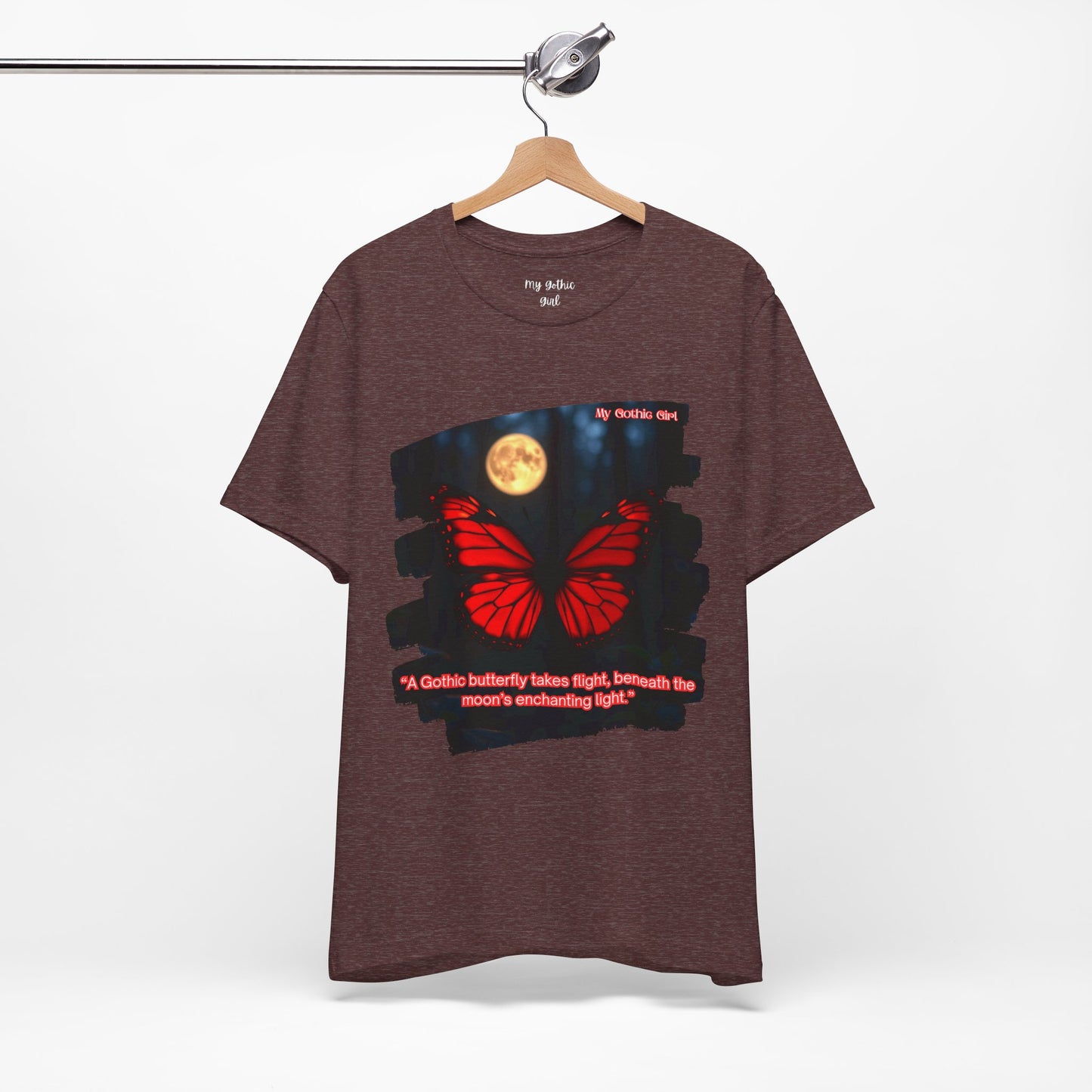 My Gothic Girl Graphic Tee – Whimsy Goth Streetwear, Dark Poetry Fashion, Alt Aesthetic Apparel