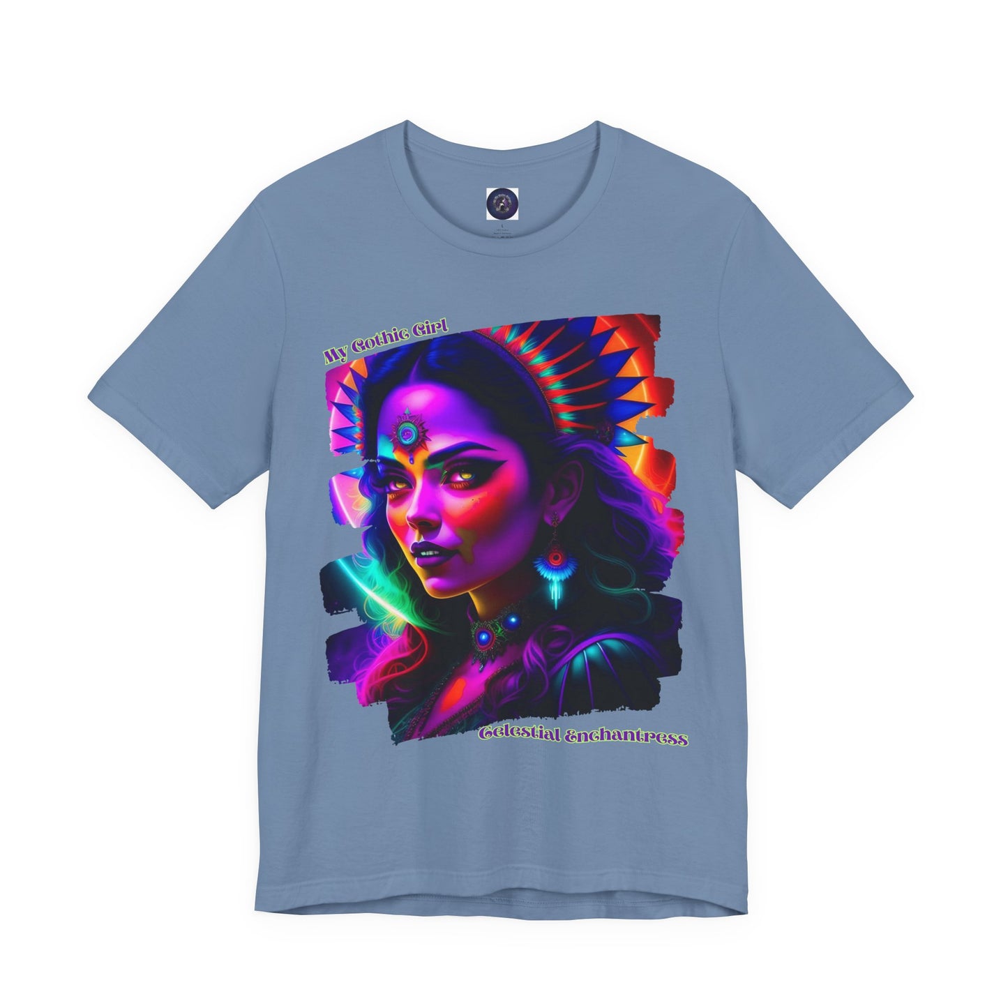 Celestial Enchantress Poetic Goth Graphic Tee – My Gothic Girl