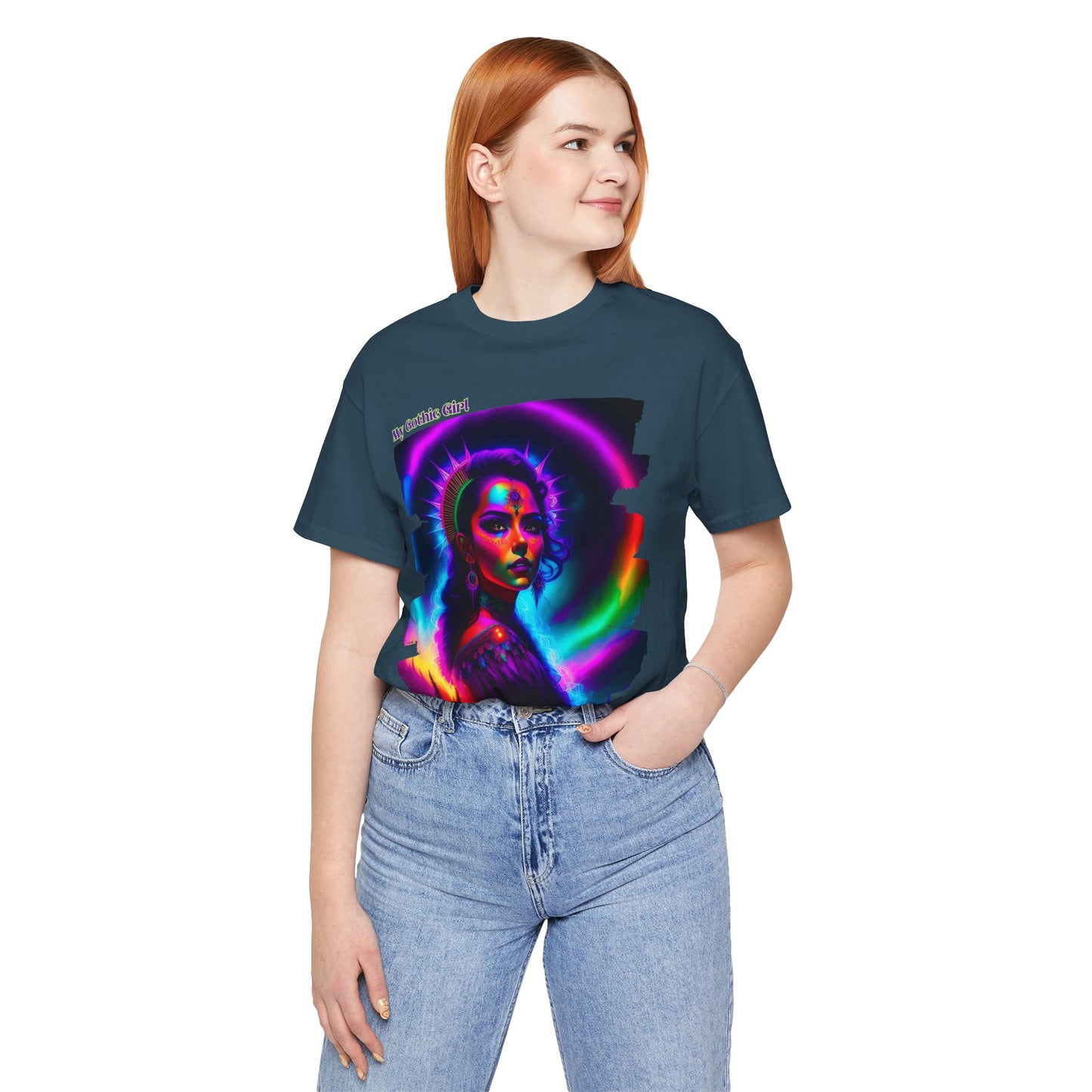 Celestial Enchantress Poetic Goth Graphic Tee – My Gothic Girl